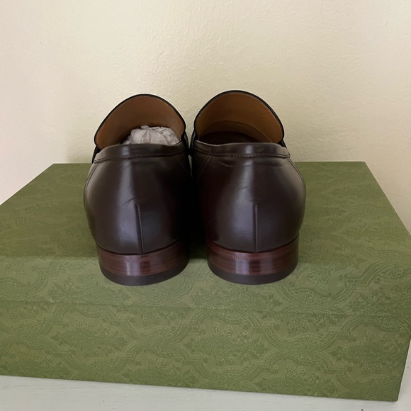 NIB GUCCI MEN'S INTERLOCKING G LOAFER Sz 12G US 12.5 - Picture 6 of 14